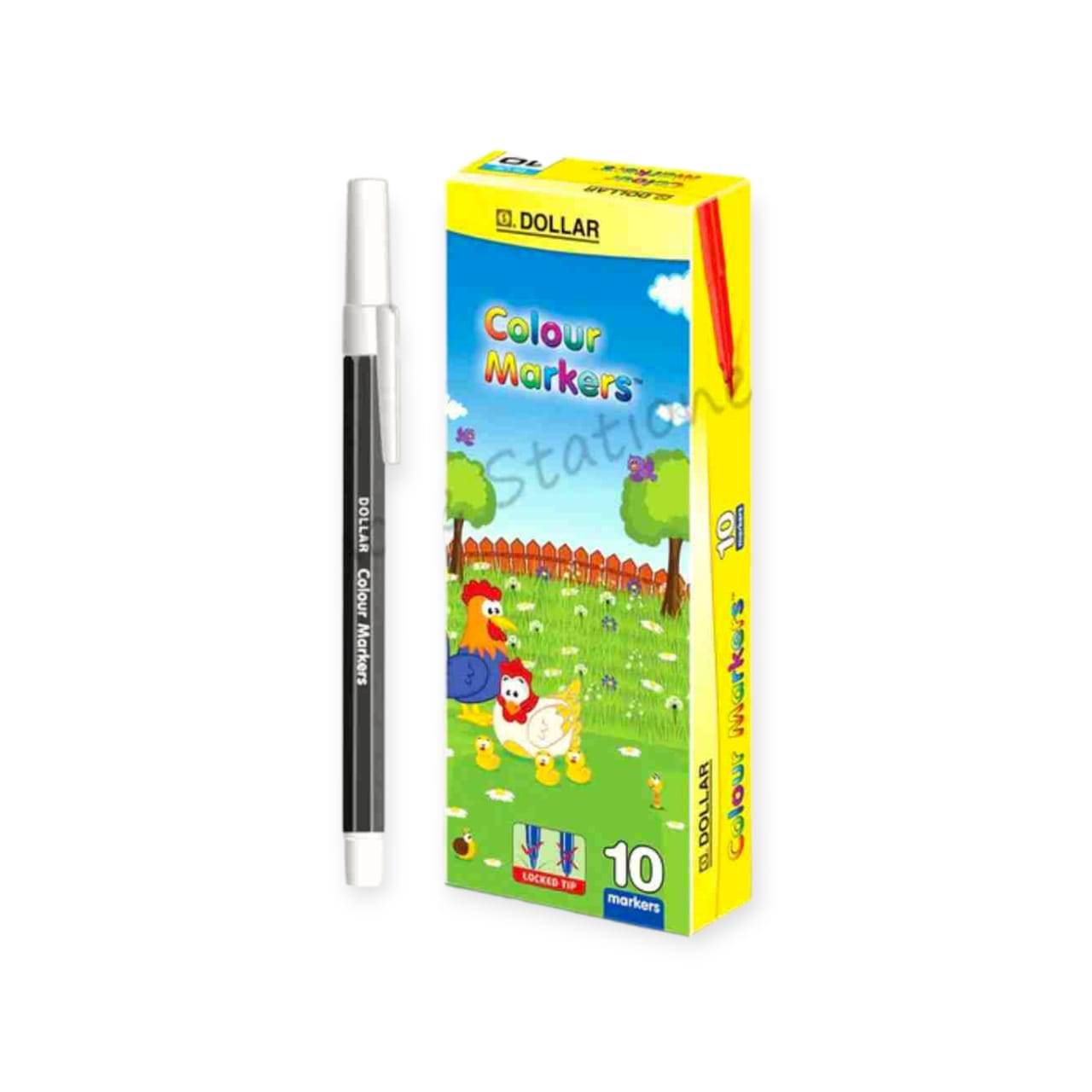 DOLLAR COLOUR MARKER BLACK 